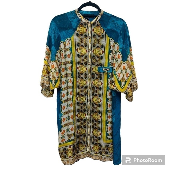 Hemant & Nandita 100% Silk Tunic - Picture 1 of 15